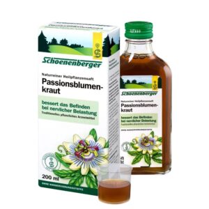 Schoenenberger Naturreiner Heilpflanzensaft Passionsblumenkraut