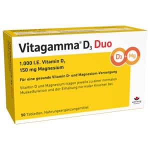 VITAGAMMA D3 Duo 1.000 I.E Vitamin D3 150mg Magnesium