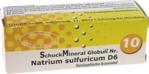 SCHUCKMINERAL Globuli 10 Natrium sulfuricum D6