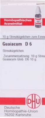 GUAIACUM D 6 Globuli