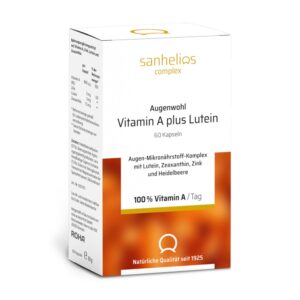 Sanhelios Augenwohl Vitamin A Plus Lutein Kapseln
