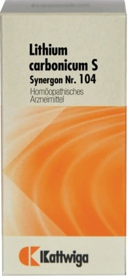 SYNERGON KOMPLEX 104 Lithium carbonicum S Tabl.