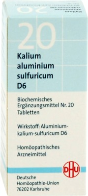 DHU Schüssler-Salz Nr. 20 alium alum.sulfur.D 6 Tabletten