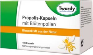 Propolis-Kapseln mit Blütenpollen