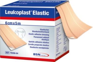 LEUKOPLAST Elastic Pflaster 6 cmx5 m Rolle