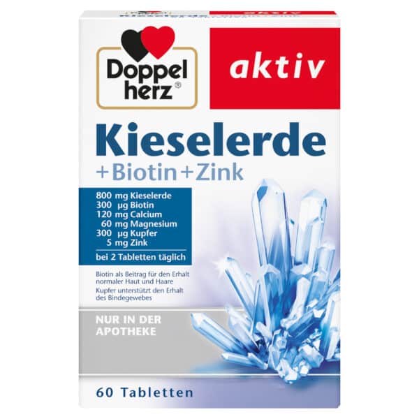 Doppelherz aktiv Kieselerde + Biotin + Zink