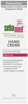 sebamed TROCKENE HAUT parfümfrei HANDCREME Urea 5%